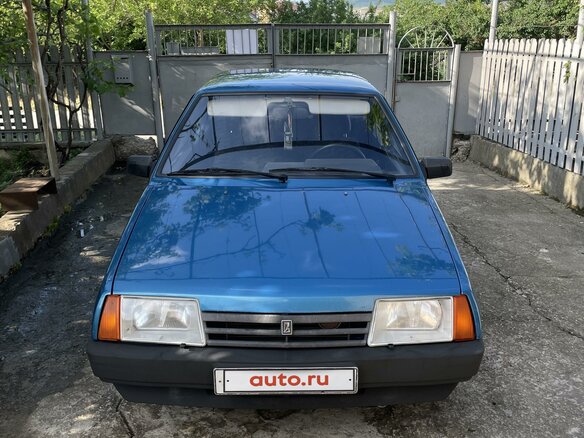 1999 Lada (ВАЗ) 21099, синий, 300000 рублей - вид 1