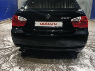 2007 BMW 3 серии 325i V (E90/E91/E92/E93), чёрный, 1300000 рублей, вид 3