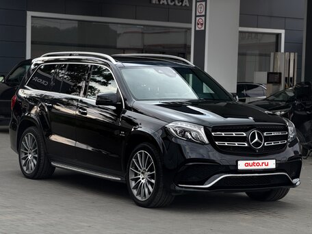 2017 Mercedes-Benz GLS AMG 63 AMG I (X166), чёрный, 4090000 рублей, вид 4
