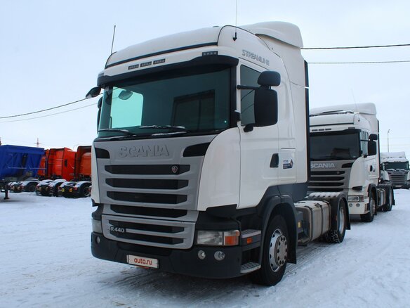 2016 Scania R-Series, белый - вид 1