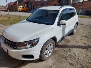 2016 Volkswagen Tiguan I Рестайлинг, белый, 1870000 рублей, вид 3