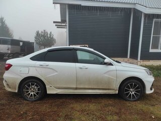 2016 Lada (ВАЗ) Vesta I, белый, 600000 рублей, вид 2