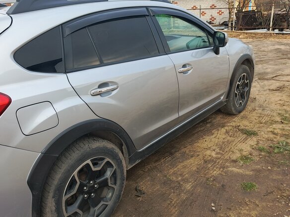 2012 Subaru XV I, серебристый, 1250000 рублей - вид 4