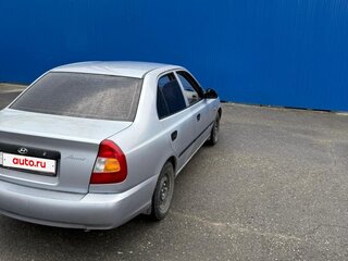 2008 Hyundai Accent ТагАЗ II, серый, 375000 рублей, вид 5