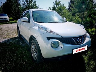 2013 Nissan Juke I, белый, 1100000 рублей, вид 2