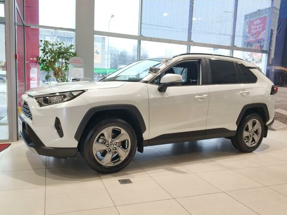 2021 Toyota RAV4 V (XA50), белый - вид 2
