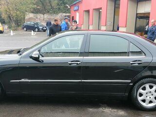 2003 Mercedes-Benz S-Класс 430 IV (W220) Рестайлинг, чёрный, 700000 рублей, вид 4