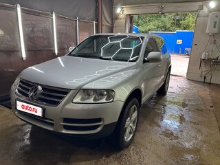 2004 Volkswagen Touareg I, серый, 800000 рублей, вид 3