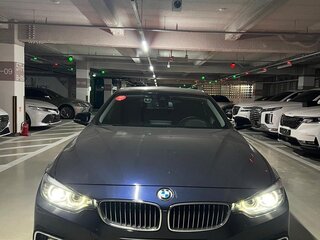 2017 BMW 4 серии Gran Coupe 420d F32/F33/F36 Рестайлинг, синий, 3350000 рублей, вид 3