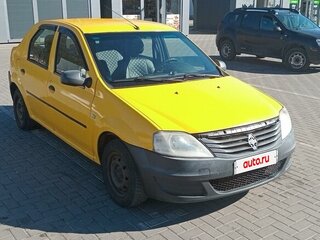 2009 Renault Logan I, жёлтый, 250000 рублей, вид 1