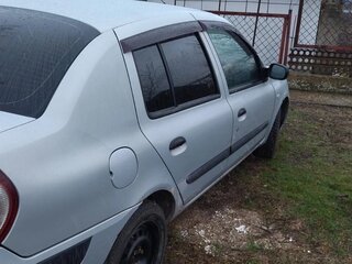 2004 Renault Symbol I Рестайлинг, синий, 220000 рублей, вид 4