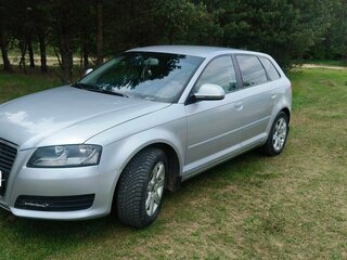 2009 Audi A3 II (8P) Рестайлинг 2, серебристый, 800000 рублей, вид 1