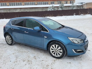 2012 Opel Astra J Рестайлинг, синий, 650000 рублей, вид 2