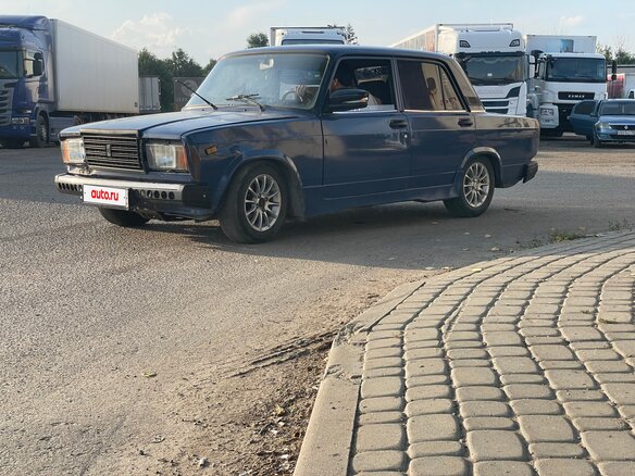 2005 Lada (ВАЗ) 2107, синий, 60000 рублей - вид 2