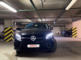 2017 Mercedes-Benz GLE Coupe 350 d I (C292), чёрный, 6000000 рублей, вид 3