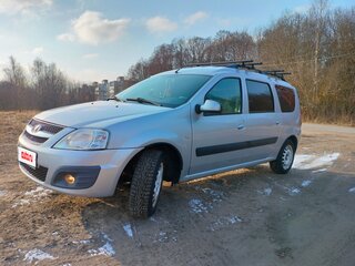 2014 Lada (ВАЗ) Largus I, серебристый, 980000 рублей, вид 1