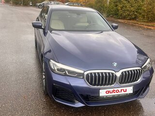 2023 BMW 5 серии 520d VII (G30/G31/G38) Рестайлинг, синий, 5300000 рублей, вид 2