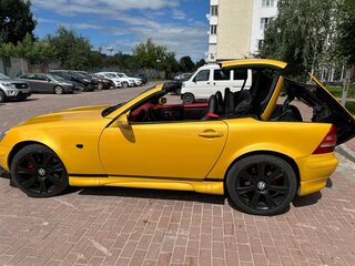 1998 Mercedes-Benz SLK-Класс 230 I (R170), жёлтый, 790000 рублей, вид 5
