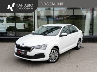 2021 Skoda Rapid II, белый, 1560700 рублей, вид 1