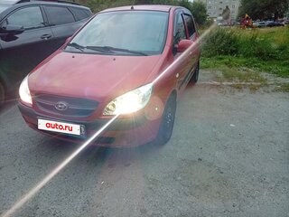 2008 Hyundai Getz I Рестайлинг, красный, 470000 рублей, вид 2