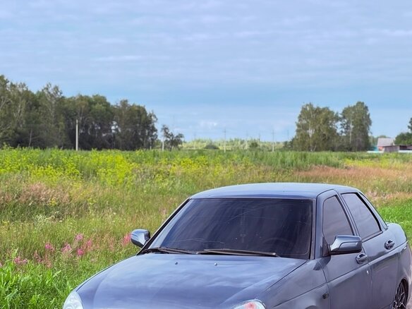 2008 Lada (ВАЗ) Priora I, серый, 310000 рублей