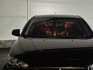 2008 Mitsubishi Lancer X, чёрный, 670000 рублей, вид 3