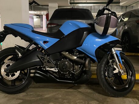 2008 Buell 1125CR, синий, 300000 рублей, вид 3