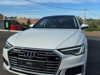 2021 Audi A6 45 TFSI V (C8), белый, 4500000 рублей, вид 2