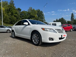 2010 Toyota Camry VI (XV40) Рестайлинг, белый, 1590000 рублей, вид 4