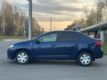 2017 Renault Logan II, синий, 650000 рублей, вид 4