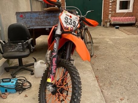 2006 KTM 125 EXC, красный, 200000 рублей, вид 2
