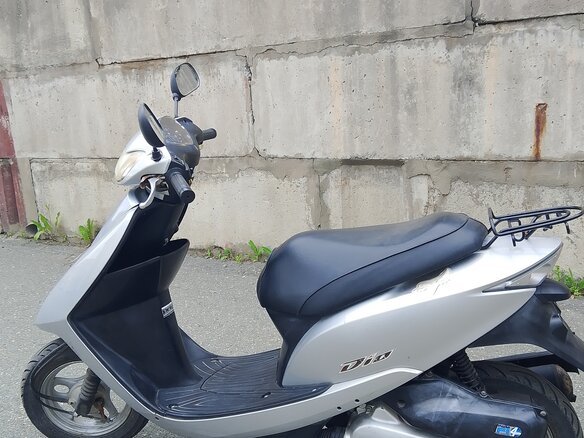 2017 Honda Dio, серебристый, 48000 рублей