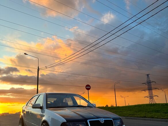 2002 Skoda Octavia I (A4) Рестайлинг, белый - вид 21