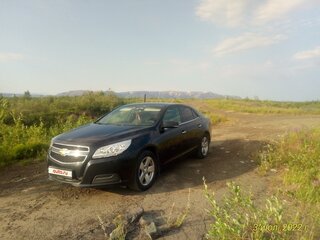 2012 Chevrolet Malibu VIII, чёрный, 950000 рублей, вид 2