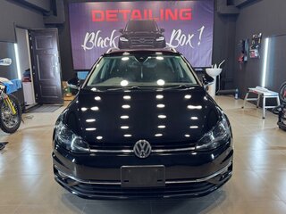 2018 Volkswagen Golf VII Рестайлинг, чёрный, 1530000 рублей, вид 2