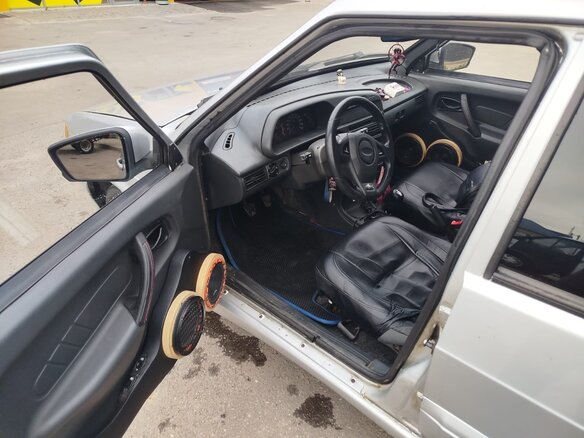 2008 Lada (ВАЗ) 2114, серебристый, 270000 рублей - вид 6