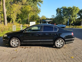 2007 Volkswagen Passat B6, чёрный, 650000 рублей, вид 4