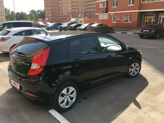 2014 Hyundai Solaris I Рестайлинг, чёрный, 1100000 рублей, вид 3