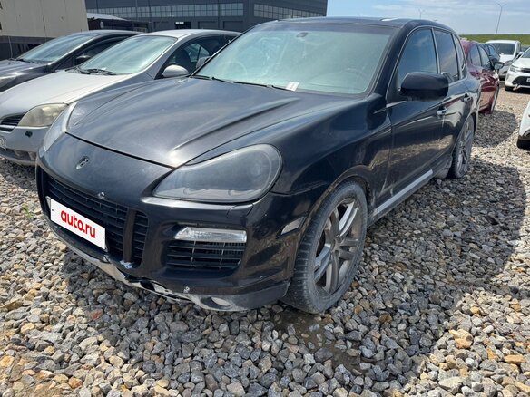 2007 Porsche Cayenne Turbo I Рестайлинг (957), чёрный, 632000 рублей