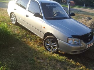 2007 Hyundai Accent ТагАЗ II, серебристый, 550000 рублей, вид 2