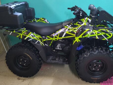 2013 Kawasaki KVF 650, чёрный, 600000 рублей, вид 3