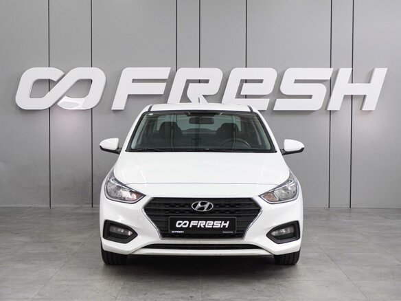 2019 Hyundai Solaris II, белый - вид 2