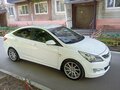 2014 Hyundai Solaris I Рестайлинг, белый, 970000 рублей - вид 1