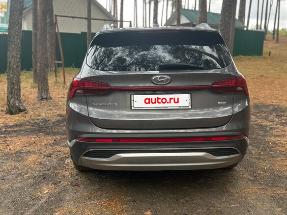 2022 Hyundai Santa Fe IV Рестайлинг, серый, 4500000 рублей - вид 5