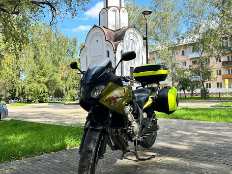 2013 Honda CBF 600, золотистый, 750000 рублей, вид 5