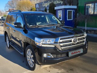 2019 Toyota Land Cruiser 200 Series Рестайлинг 2, чёрный, 7200000 рублей, вид 5