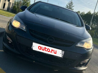 2013 Opel Astra J Рестайлинг, чёрный, 840000 рублей, вид 3