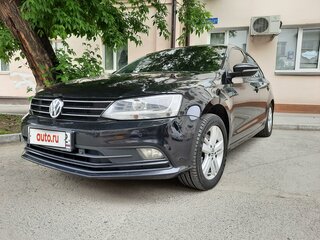 2014 Volkswagen Jetta VI Рестайлинг, чёрный, 1190000 рублей, вид 2