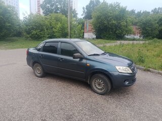 2015 Lada (ВАЗ) Granta I, синий, 300000 рублей, вид 2