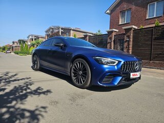 2019 Mercedes-Benz AMG GT 4-Door Coupe 53 I, синий, 7550000 рублей, вид 4